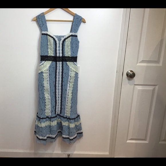 FOXIEDOX ANTHRO LACE DETAIL DRESS NWT SZ XS - Picture 5 of 8